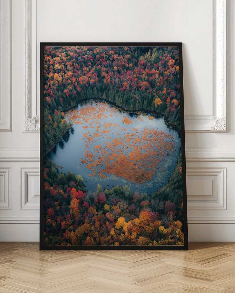 Wall art Autumn at the Lake