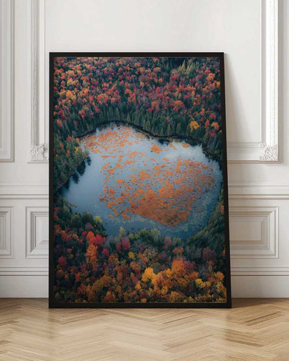 Wall art Autumn at the Lake