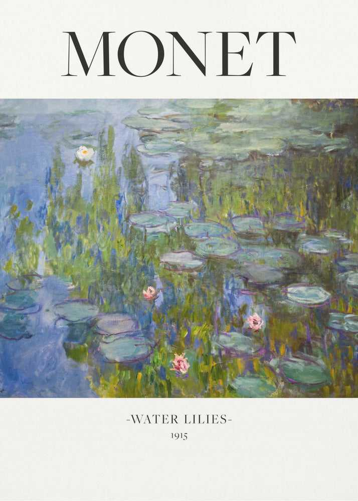 Water Lilies 1915 Monet canvas Éditions Traditions & Modernité Inc. 2466447-2436