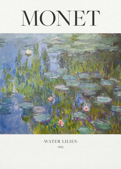 Water Lilies 1915 Monet canvas Éditions Traditions & Modernité Inc. 2466447-2436