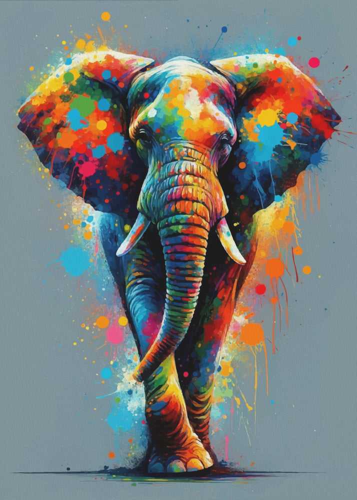 Wall art The Elephant canvas Éditions Traditions & Modernité Inc. 2720576-2436